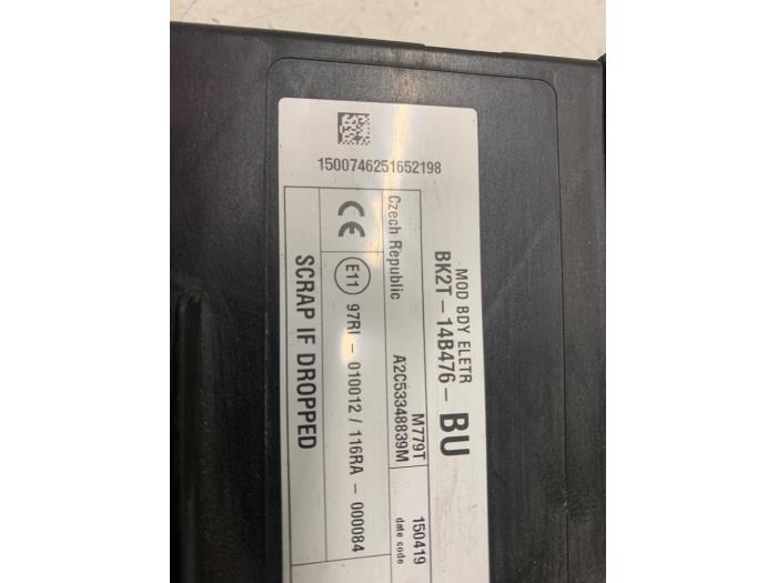 Zekeringkast van een Ford Transit Custom 2.2 TDCi 16V 2015