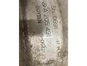 Gebruikte Uitlaat Einddemper Mercedes C (W205) C-180 1.6 16V Prijs op aanvraag aangeboden door Autodemontage van de Laar