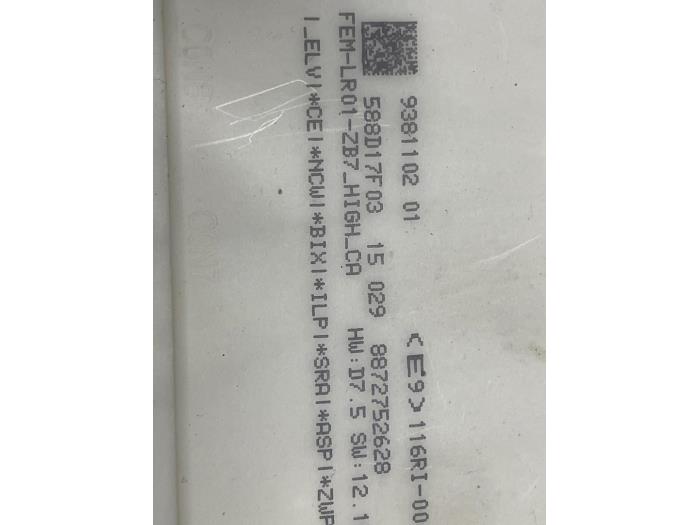Gebruikte Computer Body Control BMW 3 serie (F30) 318d 2.0 16V Prijs € 150,00 Margeregeling aangeboden door Autodemontage van de Laar