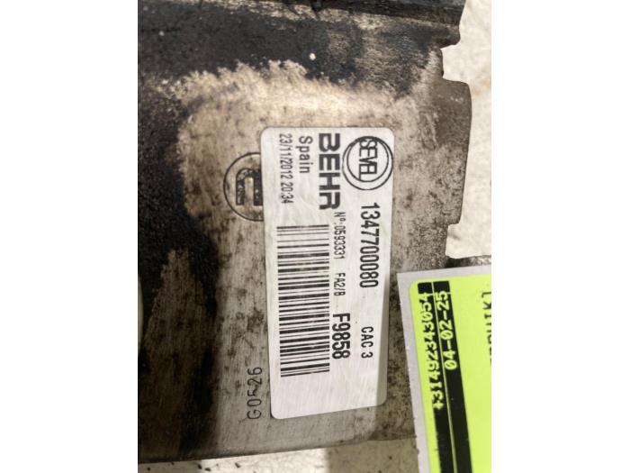 Gebruikte Intercooler Peugeot Boxer (U9) 2.2 HDi 130 Euro 5 Prijs € 70,00 Margeregeling aangeboden door Autodemontage van de Laar
