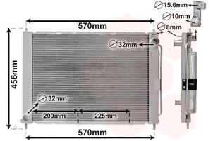 Gebruikte Radiateur Renault Twingo II (CN) 1.2 16V Prijs € 50,00 Margeregeling aangeboden door Autodemontage van de Laar