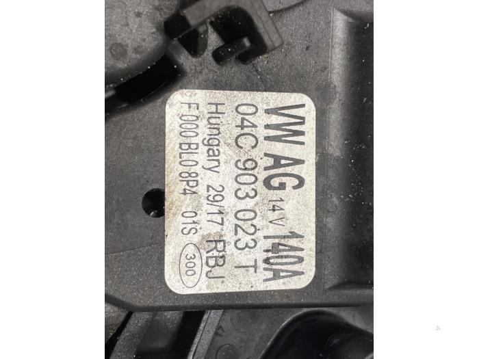 Gebruikte Dynamo Volkswagen Golf VII (AUA) 1.0 TSI 12V Prijs € 50,00 Margeregeling aangeboden door Autodemontage van de Laar