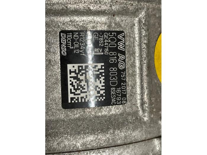 Gebruikte Aircopomp Volkswagen Golf VII (AUA) 1.0 TSI 12V Prijs € 100,00 Margeregeling aangeboden door Autodemontage van de Laar