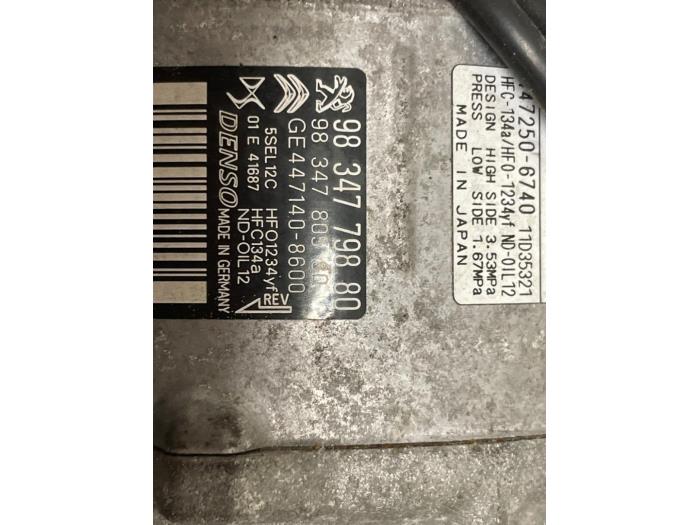 Gebruikte Aircopomp Opel Crossland (X) 1.2 Turbo 12V Prijs € 100,00 Margeregeling aangeboden door Autodemontage van de Laar