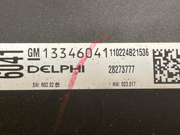 Regelunit Multi Media van een Opel Meriva 1.4 Turbo 16V ecoFLEX 2011