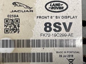 Gebruikte Display Multi Media regelunit Landrover Range Rover Evoque (LVJ/LVS) Prijs € 275,00 Margeregeling aangeboden door Autodemontage van de Laar