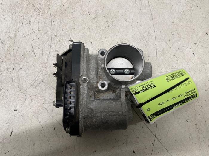 Gebruikte Gasklephuis Mitsubishi Space Star (A0) 1.0 12V Prijs € 50,00 Margeregeling aangeboden door Autodemontage van de Laar