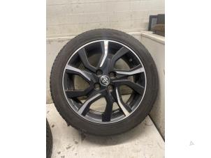 Gebruikte Velg + Winterband Toyota Yaris III (P13) 1.33 16V Dual VVT-I Prijs € 125,00 Margeregeling aangeboden door Autodemontage van de Laar