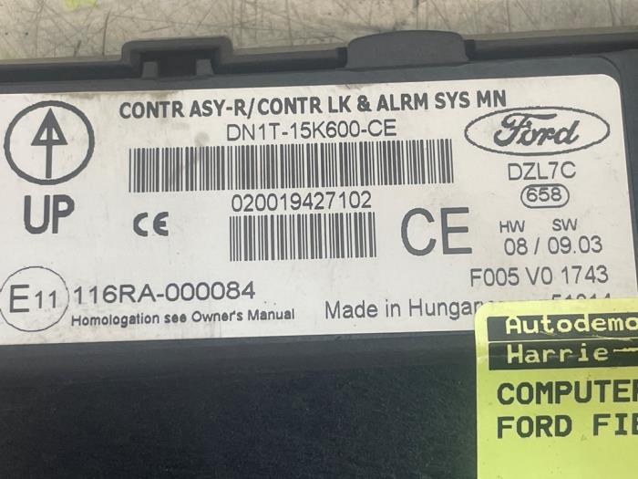 Gebruikte Computer Body Control Ford Fiesta 6 (JA8) 1.25 16V Prijs € 65,00 Margeregeling aangeboden door Autodemontage van de Laar