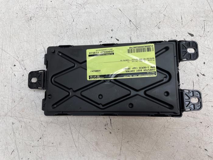 Computer Body Control van een BMW 1 serie (F20) 114d 1.5 12V TwinPower 2016