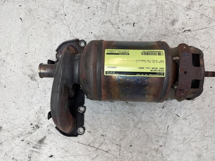 Katalysator van een Seat Ibiza IV (6J5) 1.2 12V 2009