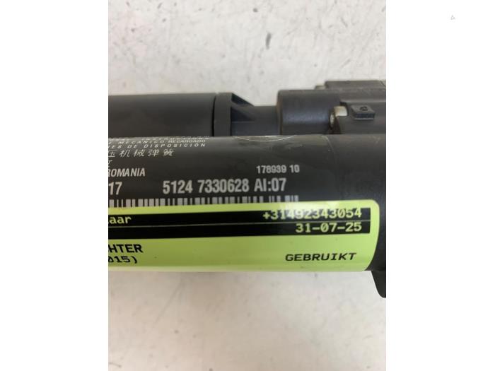 Gasdemper rechts-achter van een BMW 4 serie Gran Coupe (F36) 428i 2.0 Turbo 16V 2015