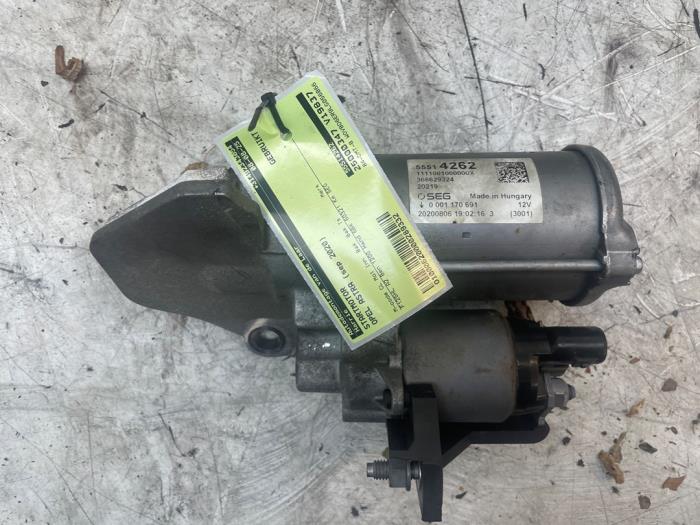 Gebruikte Startmotor Opel Astra Mk.7 1.2 110 Prijs € 50,00 Margeregeling aangeboden door Autodemontage van de Laar