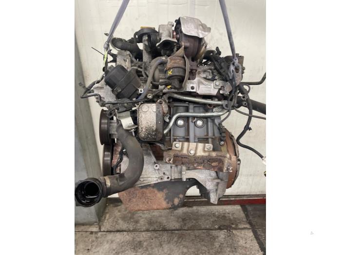 Motor van een Fiat Grande Punto (199) 1.3 JTD Multijet 16V 85 Actual 2011