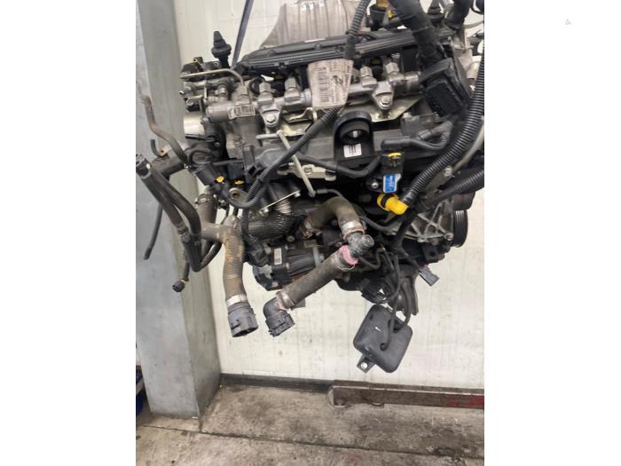 Motor van een Fiat Grande Punto (199) 1.3 JTD Multijet 16V 85 Actual 2011