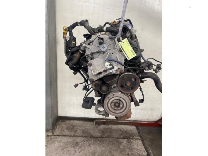 Motor van een Fiat Grande Punto (199) 1.3 JTD Multijet 16V 85 Actual 2011