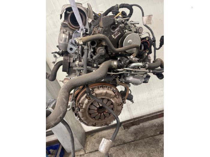 Motor van een Fiat Grande Punto (199) 1.3 JTD Multijet 16V 85 Actual 2011