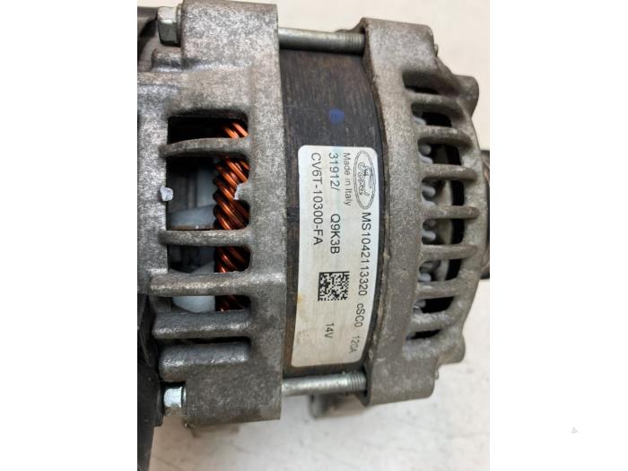 Dynamo van een Ford Fiesta 6 (JA8) 1.0 Ti-VCT 12V 65 2013