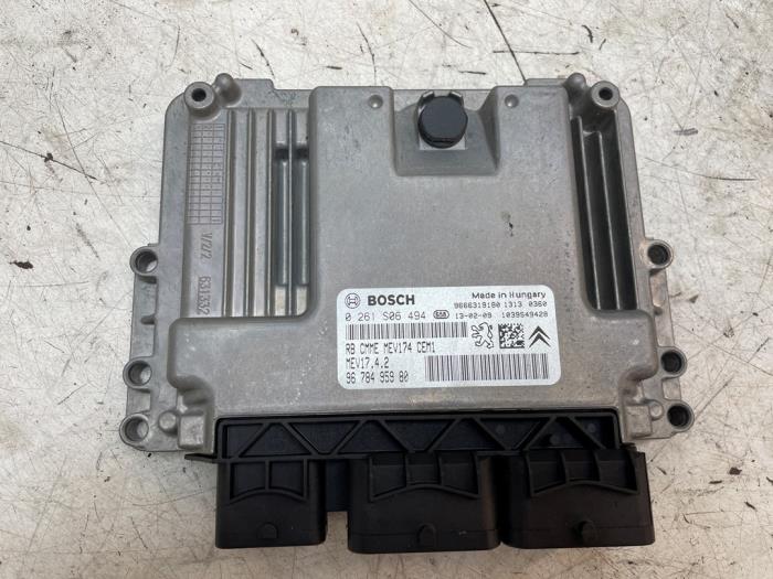 Computer Motormanagement Peugeot 308 (4A/C), 2007 / 2015 1.6 VTI 16V, Hatchback, Benzine, 1.598cc, 88kW (120pk), FWD, EP6C; 5FS, 2009-06 / 2014-10, 4A5FS; 4C5FS (Gebruikt)