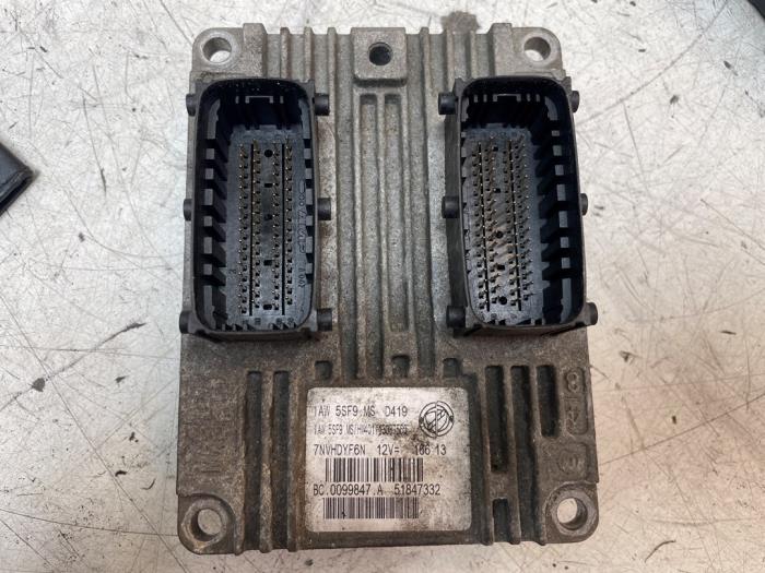 Gebruikte Computer Motormanagement Fiat 500 (312) 1.2 Prijs € 135,00 Margeregeling aangeboden door Autodemontage van de Laar