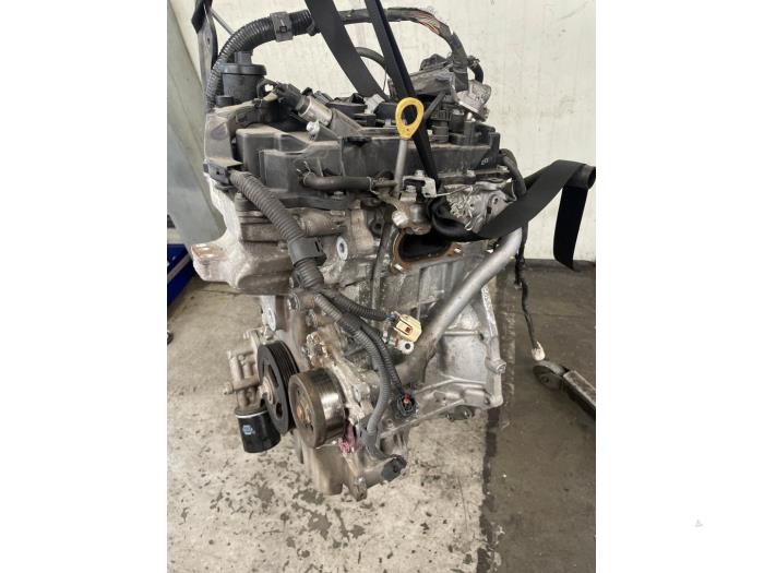 Motor van een Peugeot 108 1.0 12V VVT-i 2020