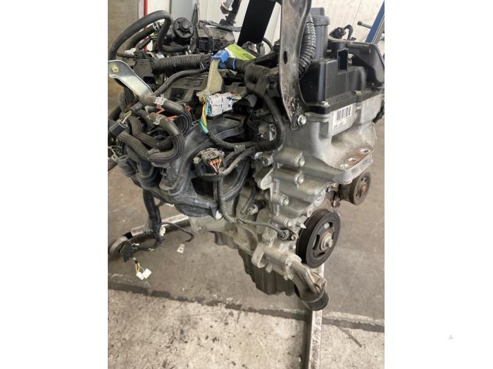 Motor van een Peugeot 108 1.0 12V VVT-i 2020