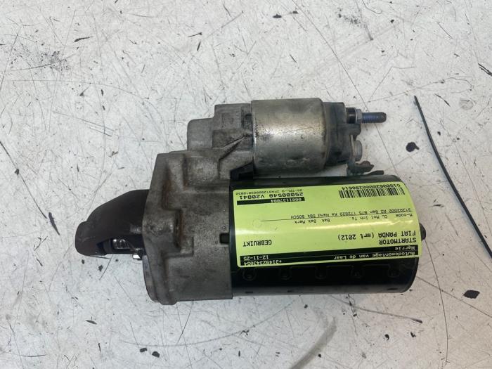 Gebruikte Startmotor Fiat Panda (312) 0.9 TwinAir Turbo 85 Prijs € 30,00 Margeregeling aangeboden door Autodemontage van de Laar