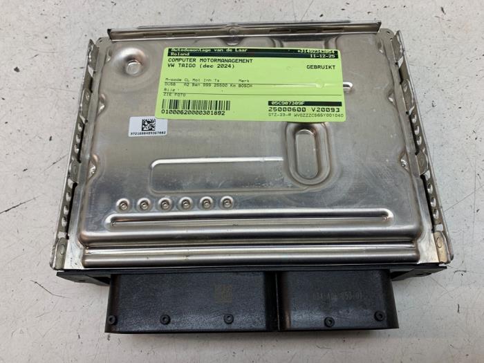 Gebruikte Computer Motormanagement Volkswagen Taigo 1.0 TSI 95 12V Prijs € 125,00 Margeregeling aangeboden door Autodemontage van de Laar