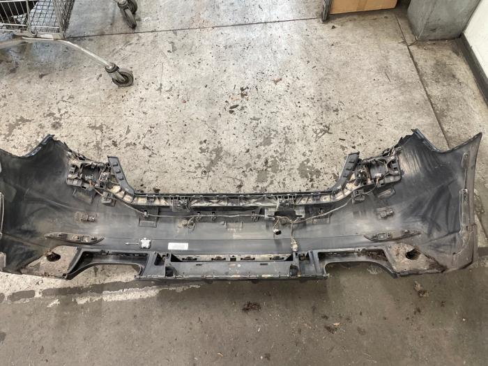 Achterbumper van een Audi S3 Sportback (8VA/8VF) 2.0 T FSI 16V 2017