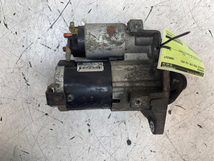 Gebruikte Startmotor Mitsubishi Space Star (A0) 1.0 12V Prijs € 50,00 Margeregeling aangeboden door Autodemontage van de Laar