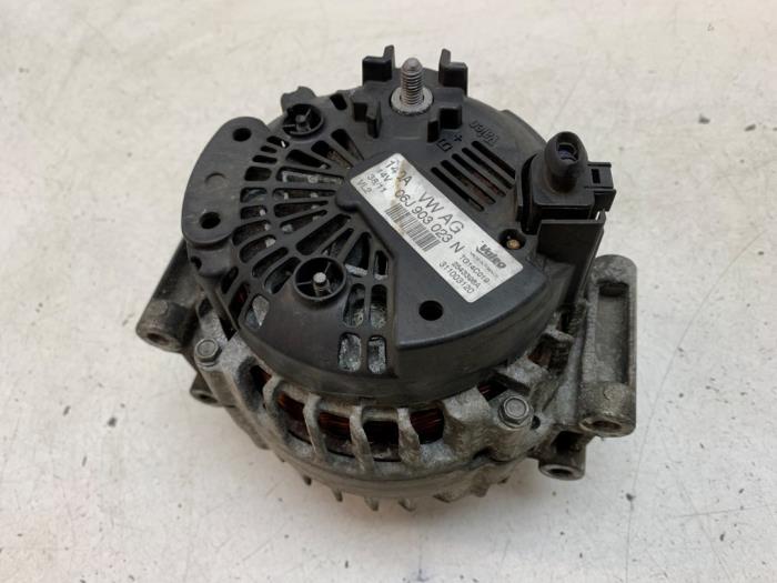 Gebruikte Dynamo Audi Q3 (8UB/8UG) 2.0 16V TFSI 170 Quattro Prijs € 60,00 Margeregeling aangeboden door Autodemontage van de Laar