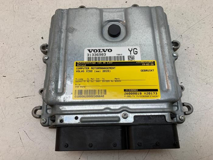 Gebruikte Computer Motormanagement Volvo XC60 I (DZ) 2.4 D5 20V AWD Geartronic Prijs € 50,00 Margeregeling aangeboden door Autodemontage van de Laar
