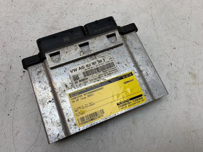 Gebruikte Computer Motormanagement Volkswagen Up! (121) e-Up! Prijs € 125,00 Margeregeling aangeboden door Autodemontage van de Laar