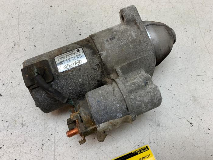Gebruikte Startmotor Hyundai i20 (GBB) 1.0 T-GDI 100 12V Prijs € 50,00 Margeregeling aangeboden door Autodemontage van de Laar