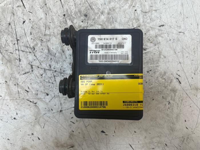 Gebruikte ABS Pomp Volkswagen Up! (121) 1.0 MPI 12V Prijs € 50,00 Margeregeling aangeboden door Autodemontage van de Laar