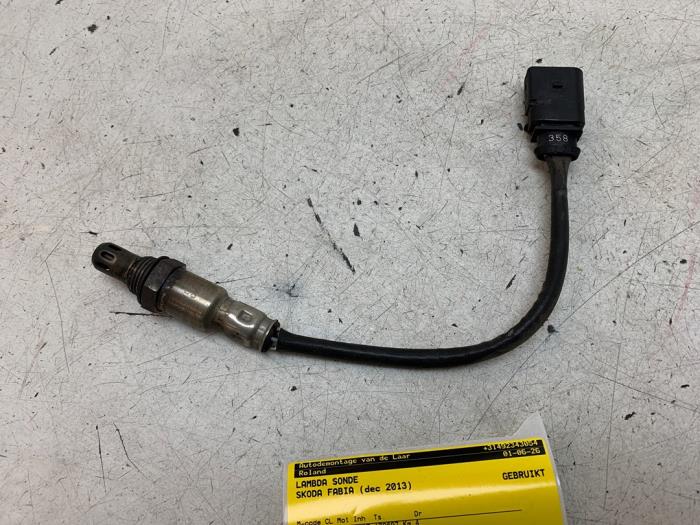 Gebruikte Lambda Sonde Skoda Fabia II (5J) 1.2 TSI Prijs € 25,00 Margeregeling aangeboden door Autodemontage van de Laar
