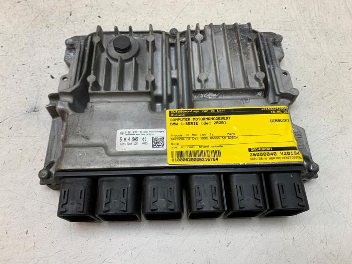 Gebruikte Computer Motormanagement BMW 1 serie (F40) 120d xDrive TwinPower Turbo 2.0 16V Prijs € 350,00 Margeregeling aangeboden door Autodemontage van de Laar