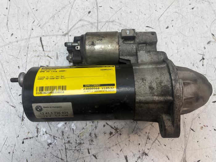 Gebruikte Startmotor BMW X5 (E53) 4.4 V8 32V Prijs op aanvraag aangeboden door Autodemontage van de Laar