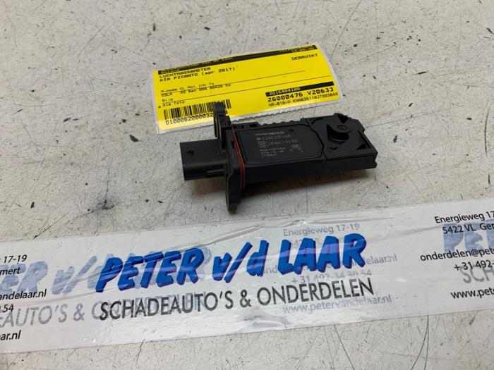 Gebruikte Luchtmassameter Kia Picanto (JA) 1.0 12V Prijs € 25,00 Margeregeling aangeboden door Autodemontage van de Laar