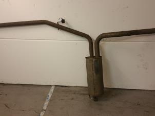 Gebruikte Uitlaat Einddemper Renault Trafic New (JL) 2.0 dCi 16V 90 Prijs € 80,00 Margeregeling aangeboden door Autodemontage van de Laar