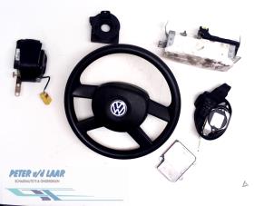 Gebruikte Airbag Set + Module Volkswagen Polo IV (9N1/2/3) 1.2 Prijs € 500,00 Margeregeling aangeboden door Autodemontage van de Laar