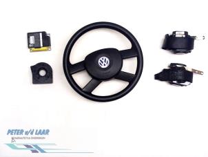 Gebruikte Airbag Set + Module Volkswagen Polo IV (9N1/2/3) 1.4 16V Prijs € 350,00 Margeregeling aangeboden door Autodemontage van de Laar