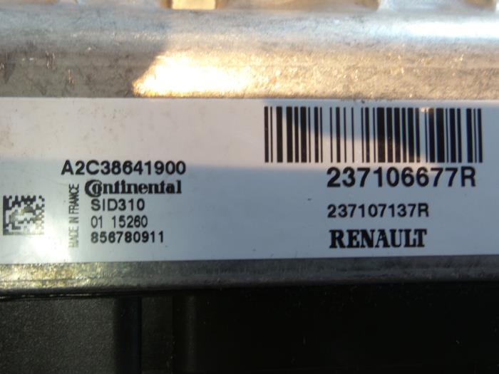 Computer Motormanagement van een Renault Megane IV (RFBB) 1.5 Energy dCi 110 2015