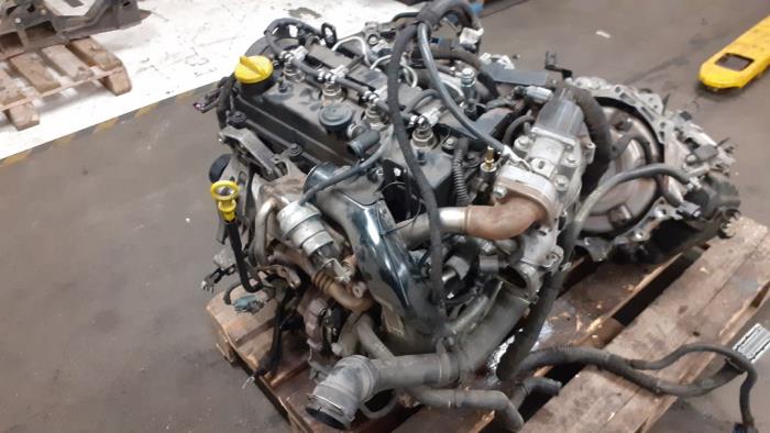 Motor van een Opel Meriva 1.7 CDTI 16V 2012