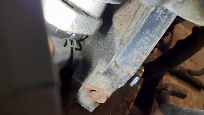 Motor van een Opel Meriva 1.7 CDTI 16V 2012