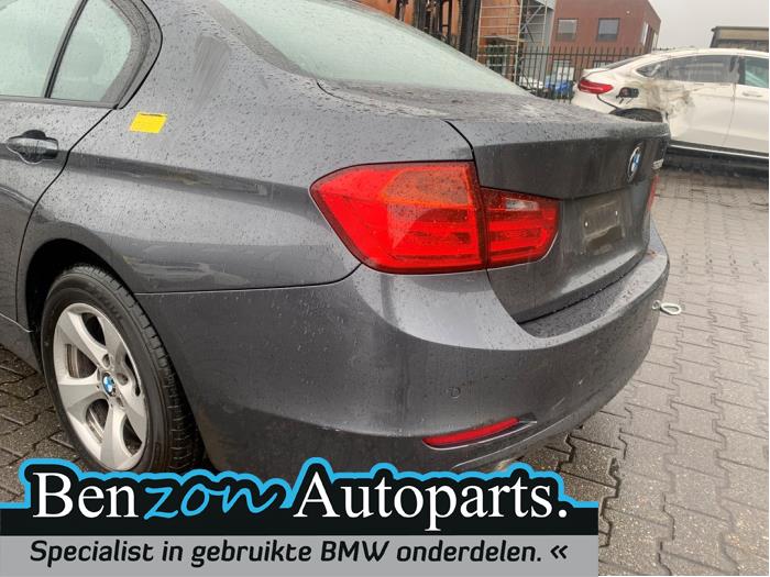 Achterbumper van een BMW 3-Serie 2014