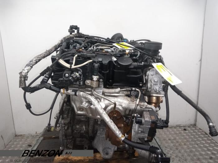 Motor van een BMW 1 serie (F20) 116d 1.5 12V TwinPower 2016