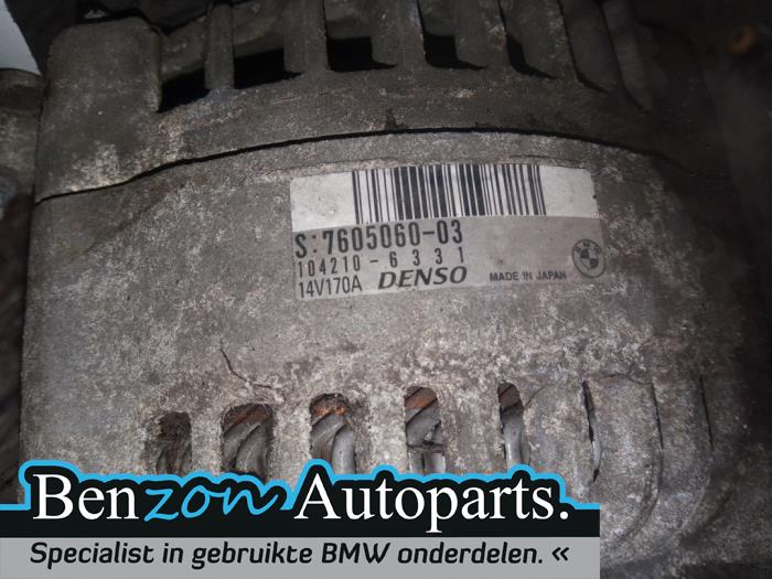 Dynamo van een BMW 1 serie (F20) 116i 1.6 16V 2012
