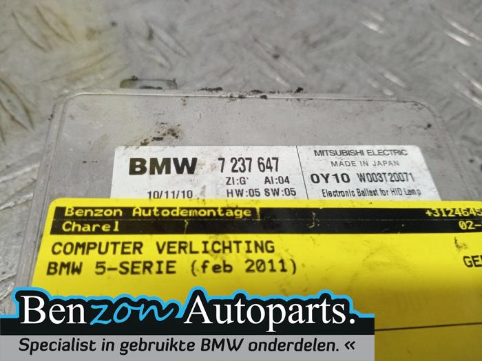 Module Verlichting van een BMW 5 serie Touring (F11) 520d 16V 2011