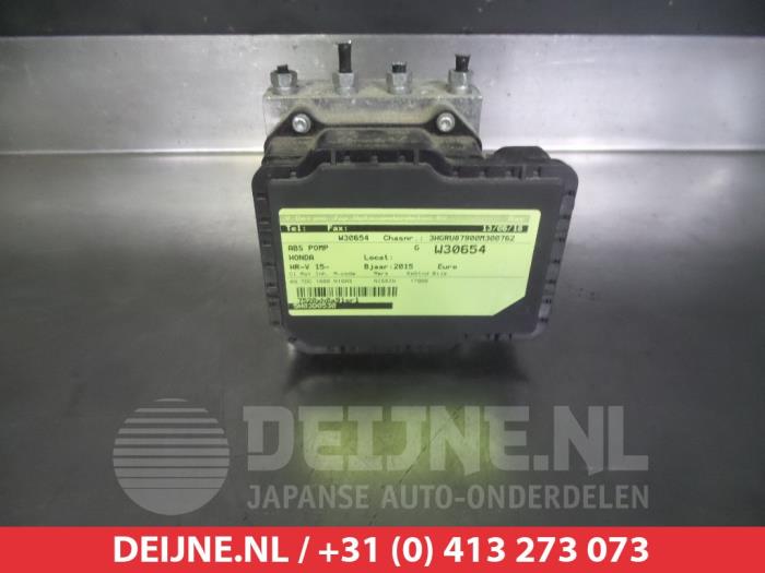 Gebruikte ABS Pomp Honda HR-V (RU) 1.6 i-DTEC 16V Prijs € 150,00 Margeregeling aangeboden door V.Deijne Jap.Auto-onderdelen BV